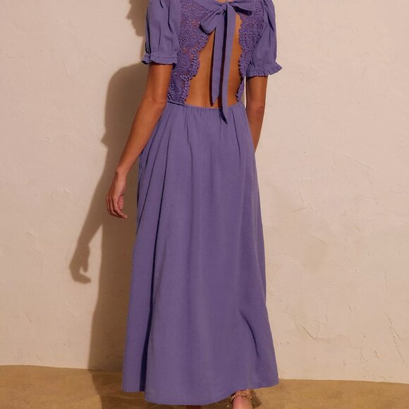 All You Need Is Lace Midi Dress - Picture 4 of 11